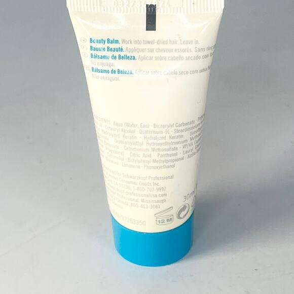 Schwarzkopf Bonacure Moisture Kick Hydration Beauty Balm Travel 1 fl oz 30ml New - Picture 3 of 4